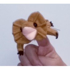 Frilled Lizard Finger Puppet